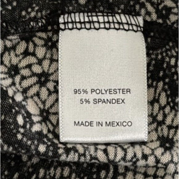 KIRRA HOOK AND EYE CLOSURE LACE PRINT CORSET STYLE PEPLUM TANK SIZE MED - Picture 6 of 10